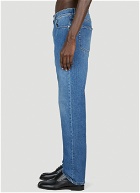 Burberry - TB Monogram Jeans in Blue
