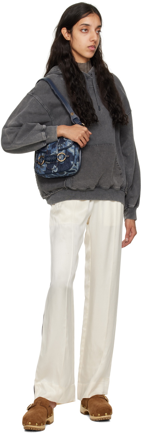 See by Chloé Off-White Pinched Seams Lounge Pants