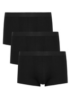 Cdlp Stretch-jersey Boxer Trunks set of Three Black