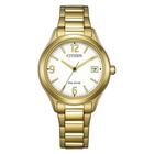 Citizen Elegance Eco-Drive White Dial Ladies Watch FE6122-64A
