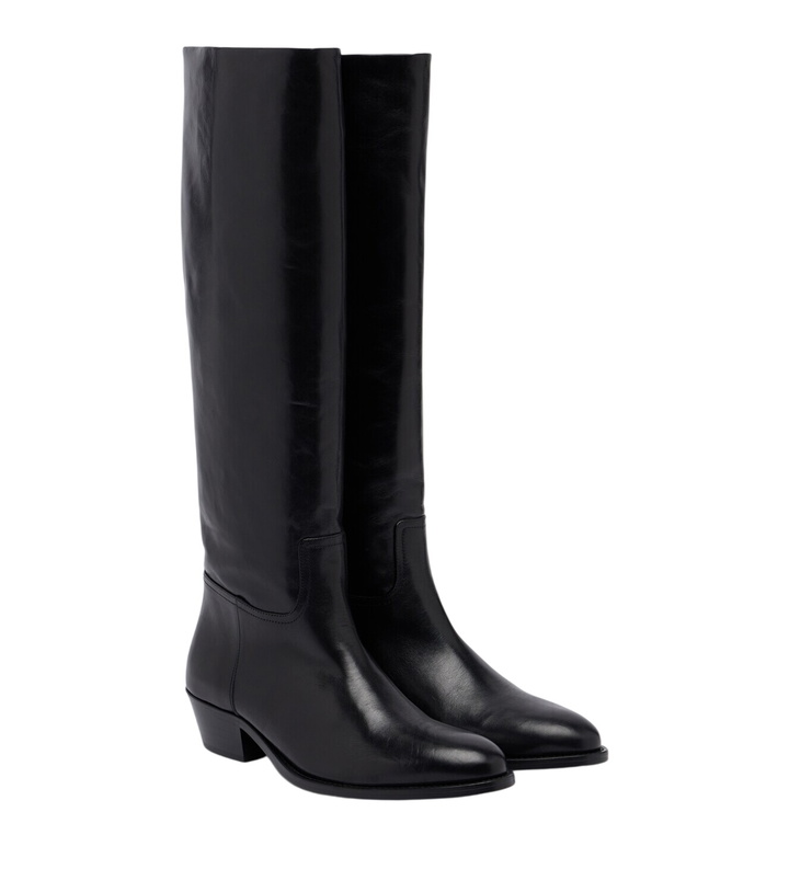 Photo: JUDE Den leather knee-high boots