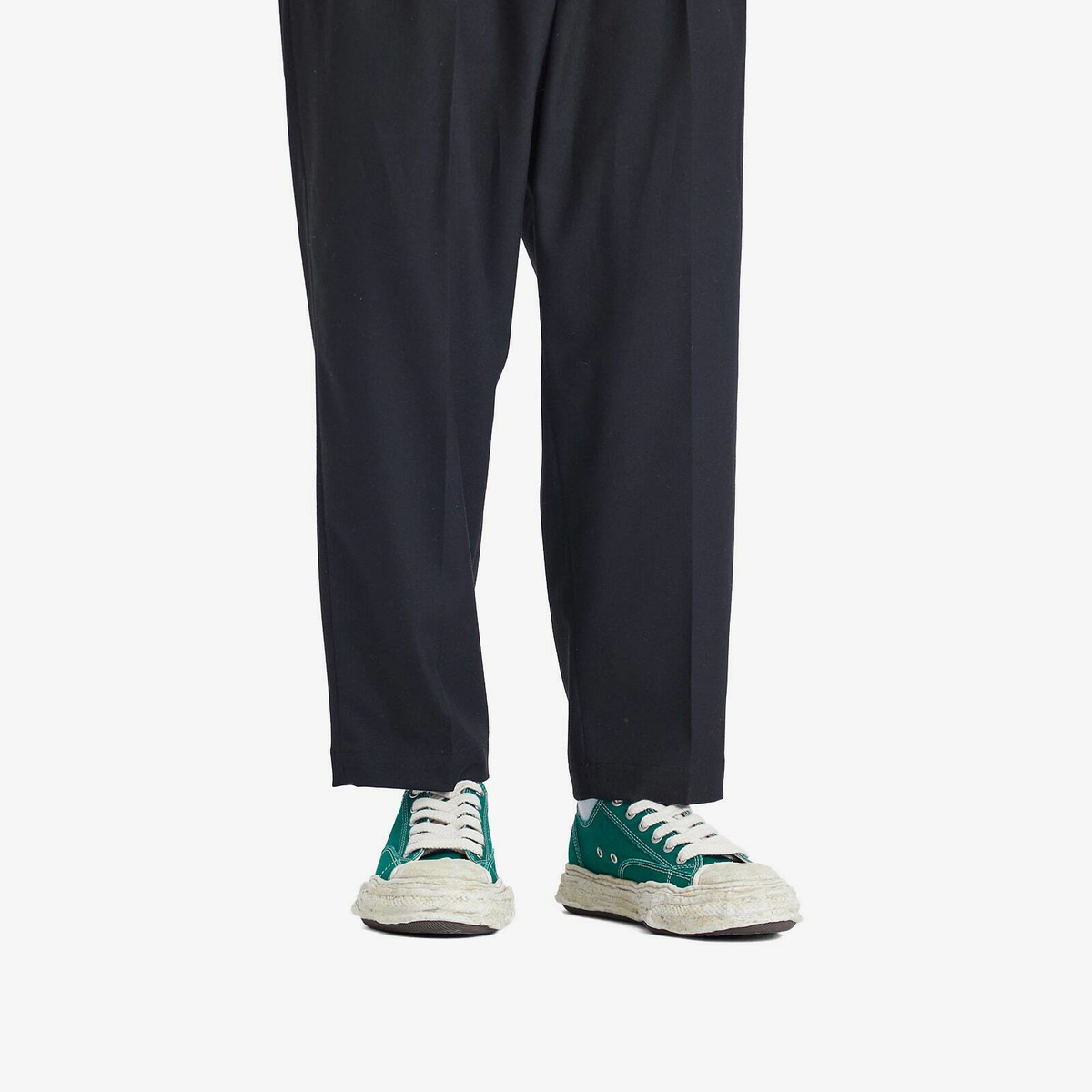 Maison MIHARA YASUHIRO Peterson 23 Canvas Sneaker in Green