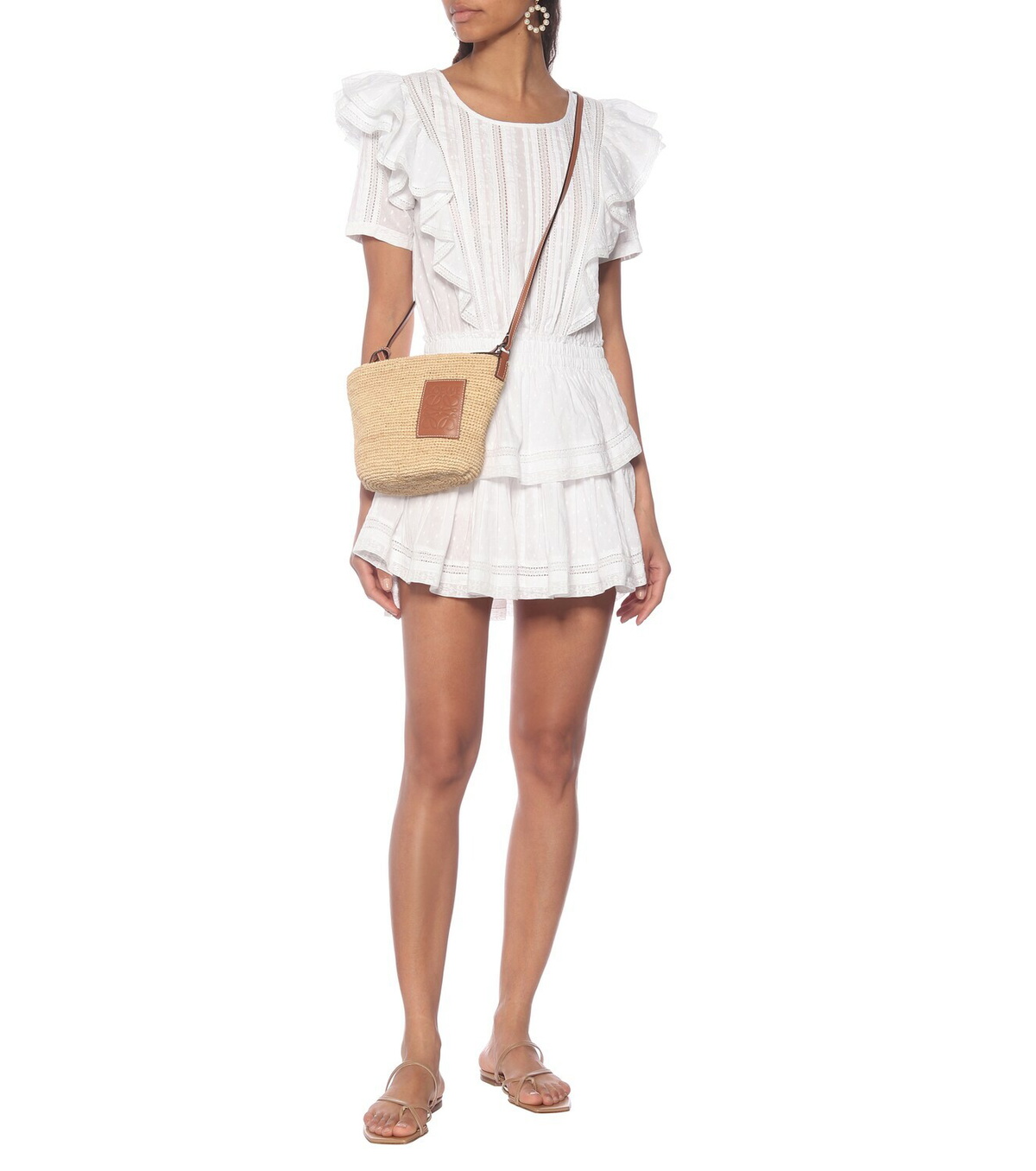 white christmas dresses NATASHA MINI DRESS main image 1