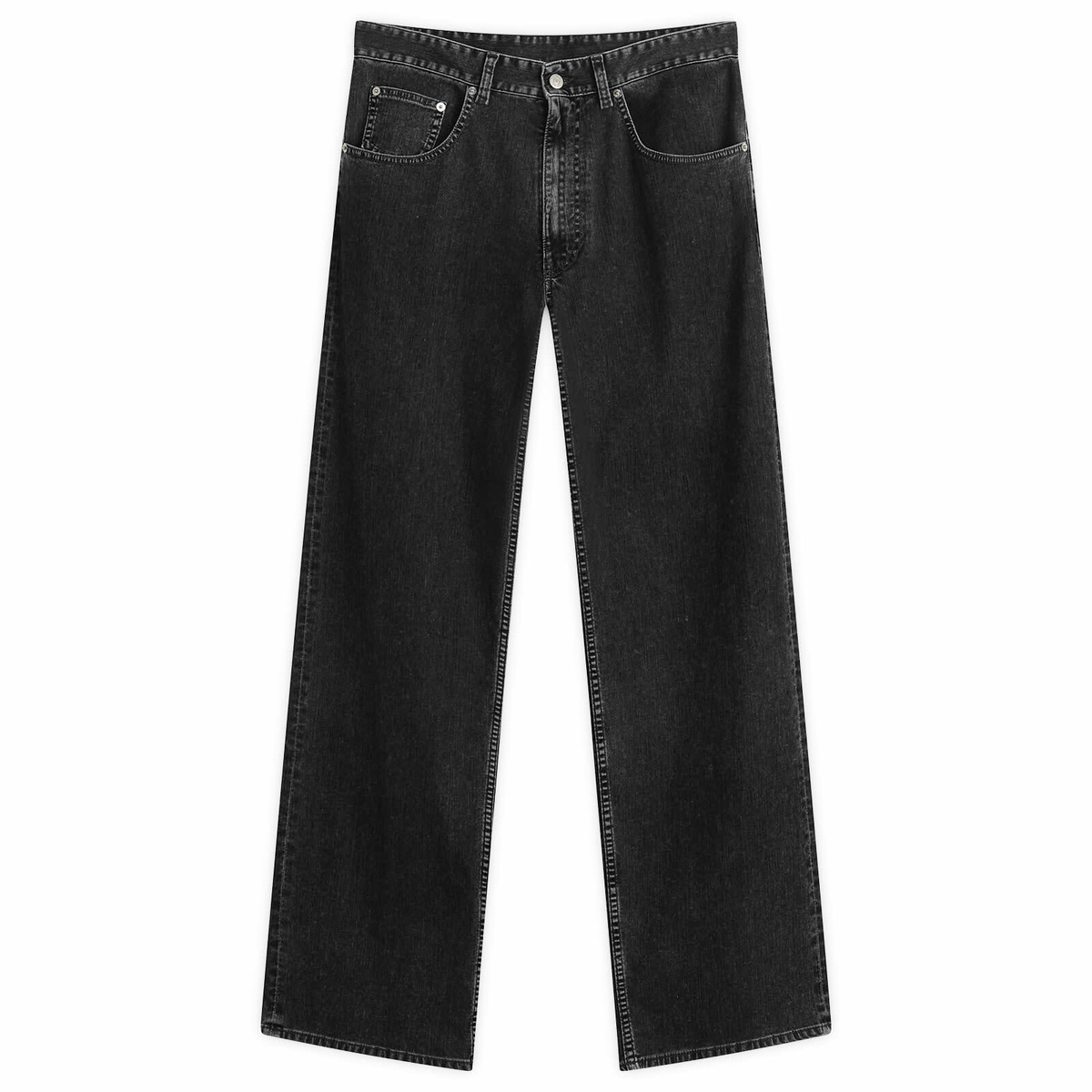 MM6 Maison Margiela Black Crease Jeans MM6 Maison Margiela