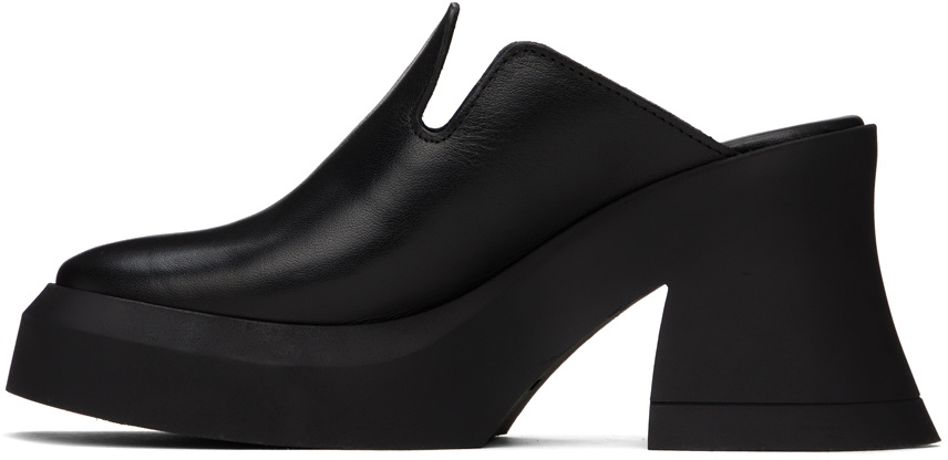 Miista Black Otavia Heels