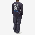 Daily Paper Men's Rami Long Sleeve T-Shirt in Deep Navy