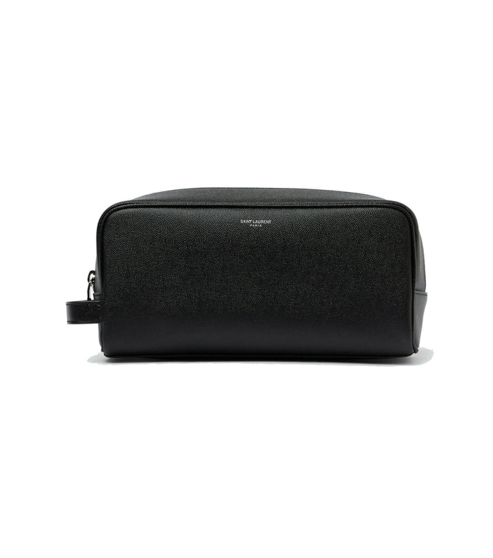 Photo: Saint Laurent - Leather washbag