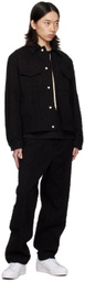 Craig Green Black Flatlock Lace T-Shirt