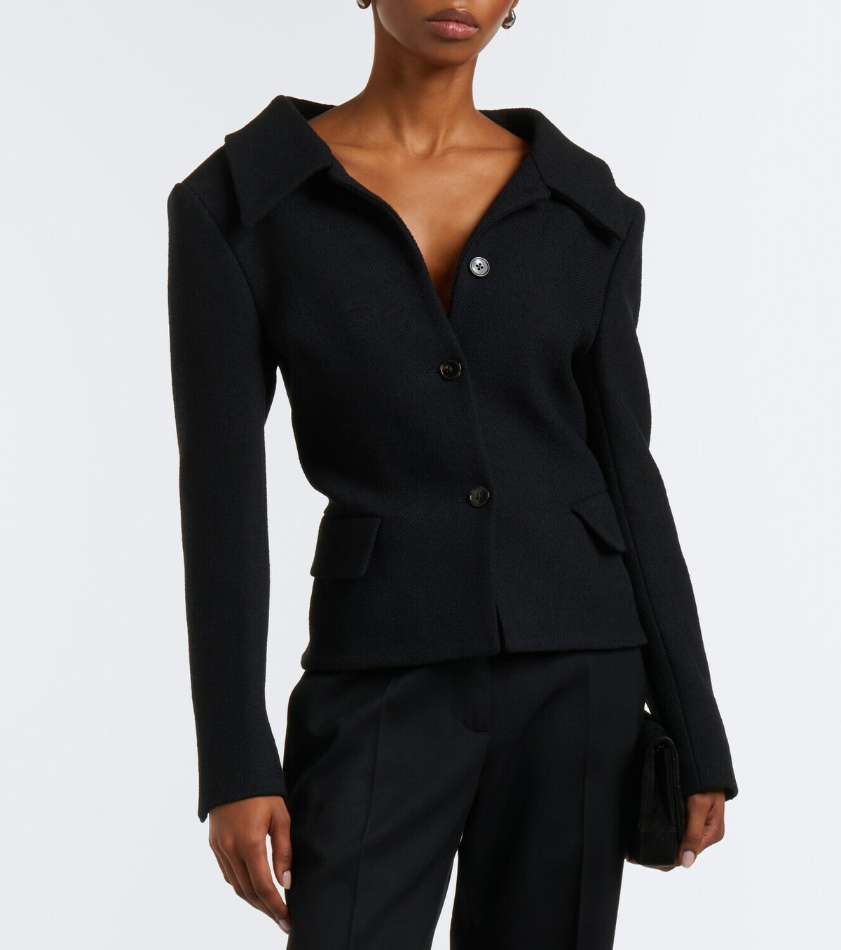 Dorothee Schumacher Modern Structure tweed blazer