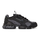 Nike Black and Grey Air Zoom Spiridon Cage 2 SE Sneakers