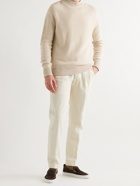 LORO PIANA - Linen and Cashmere-Blend Sweater - Neutrals