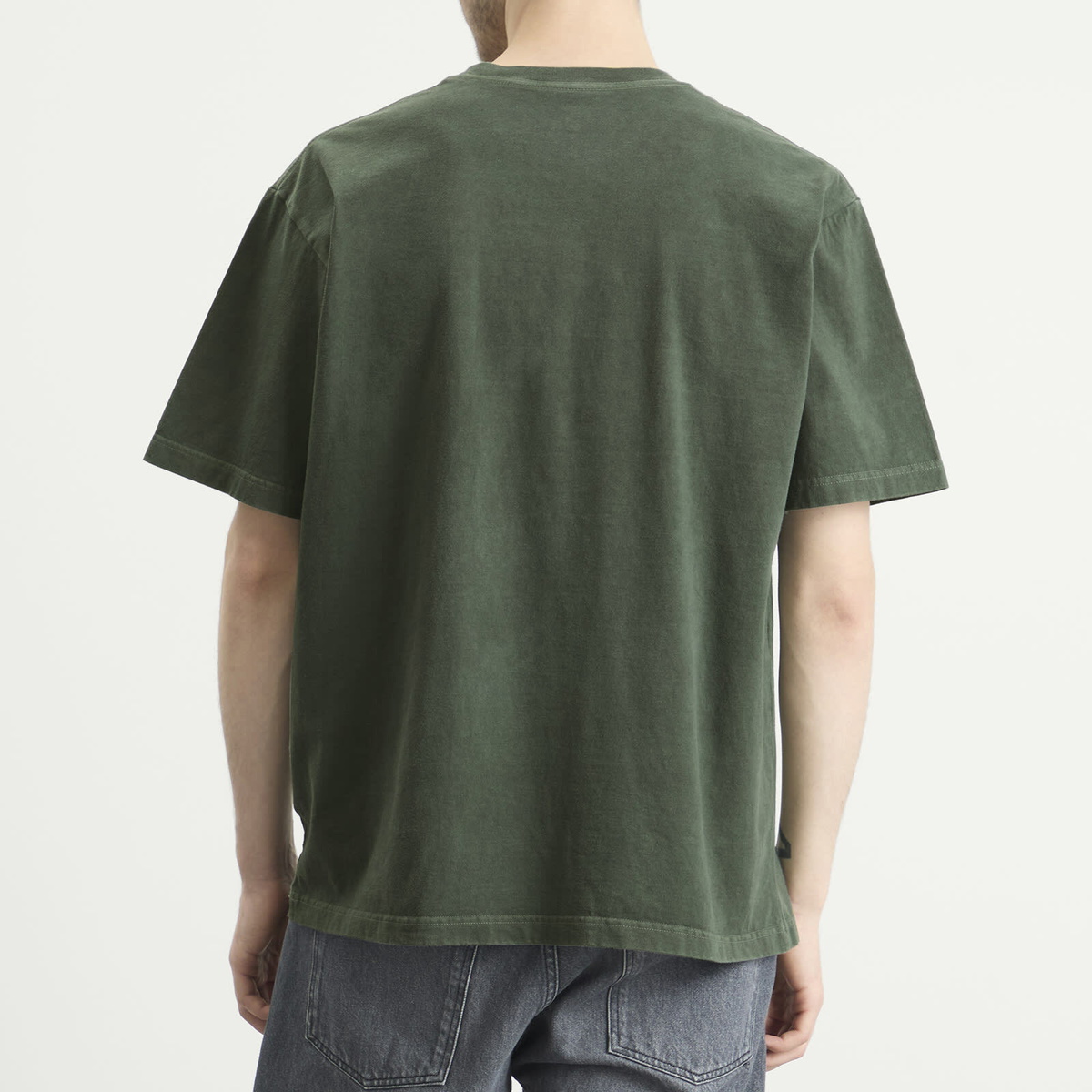 Neighborhood Men's SS-17 Tiger T-Shirt in Green Neighborhood