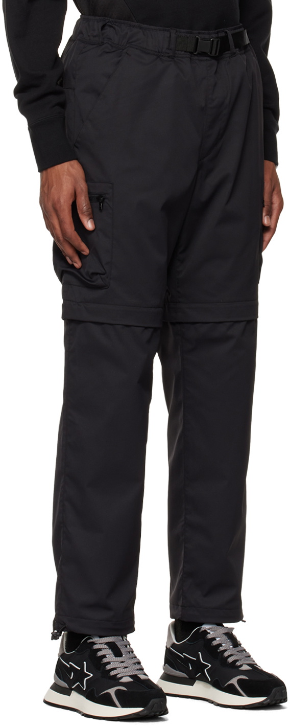 BAPE Black Side Pocket Detachable Cargo Pants A Bathing Ape