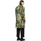 Givenchy Green Floral Over Coat