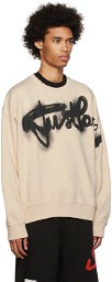 Just Cavalli Off-White Graphic Sweatshirt