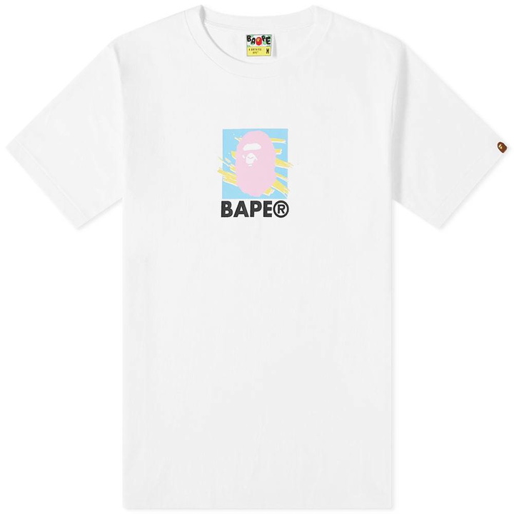 Photo: A Bathing Ape Multi Colour Print Tee