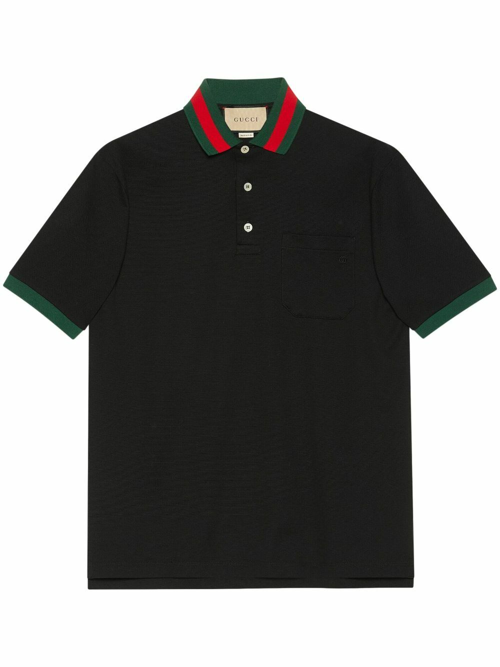 GUCCI - Piqué Polo Shirt Gucci