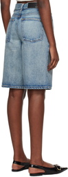 AMIRI Blue Skater Shorts