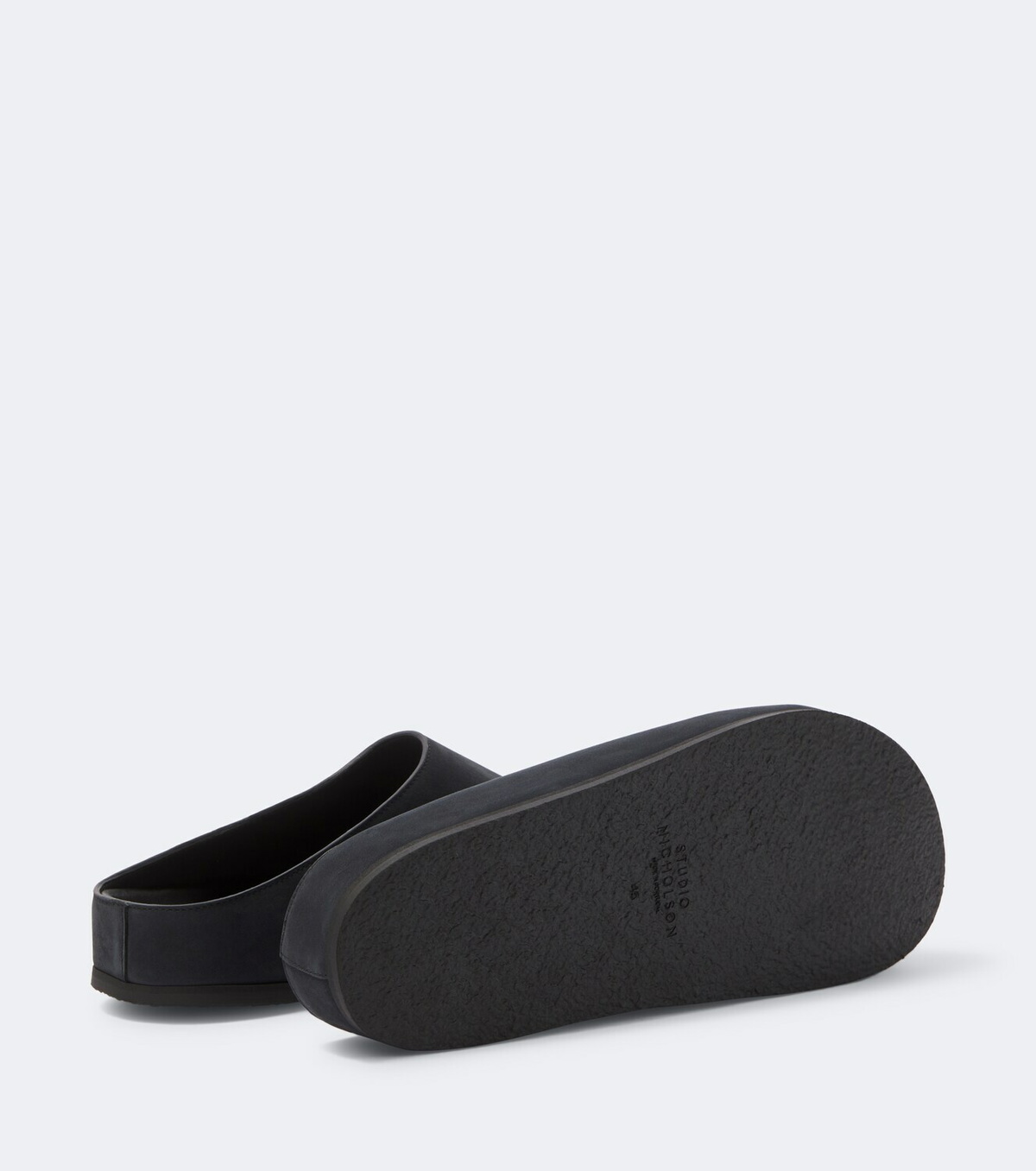 Studio Nicholson Wearing leather mules