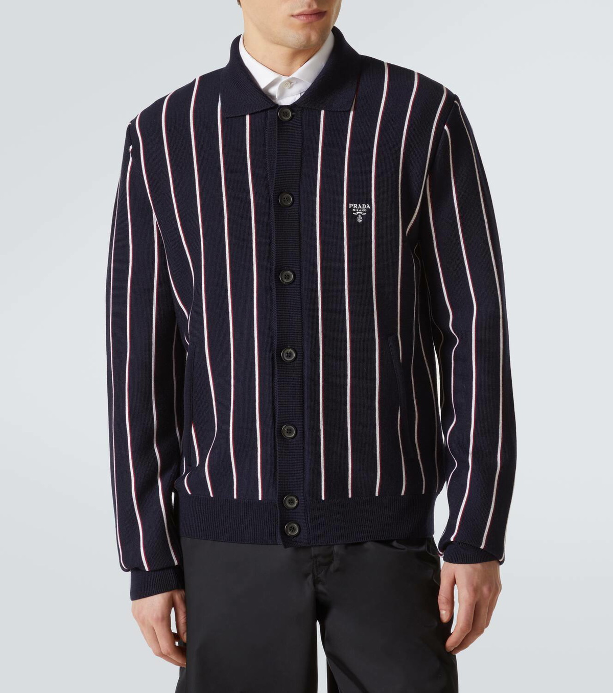 Prada Wool and silk cardigan Prada