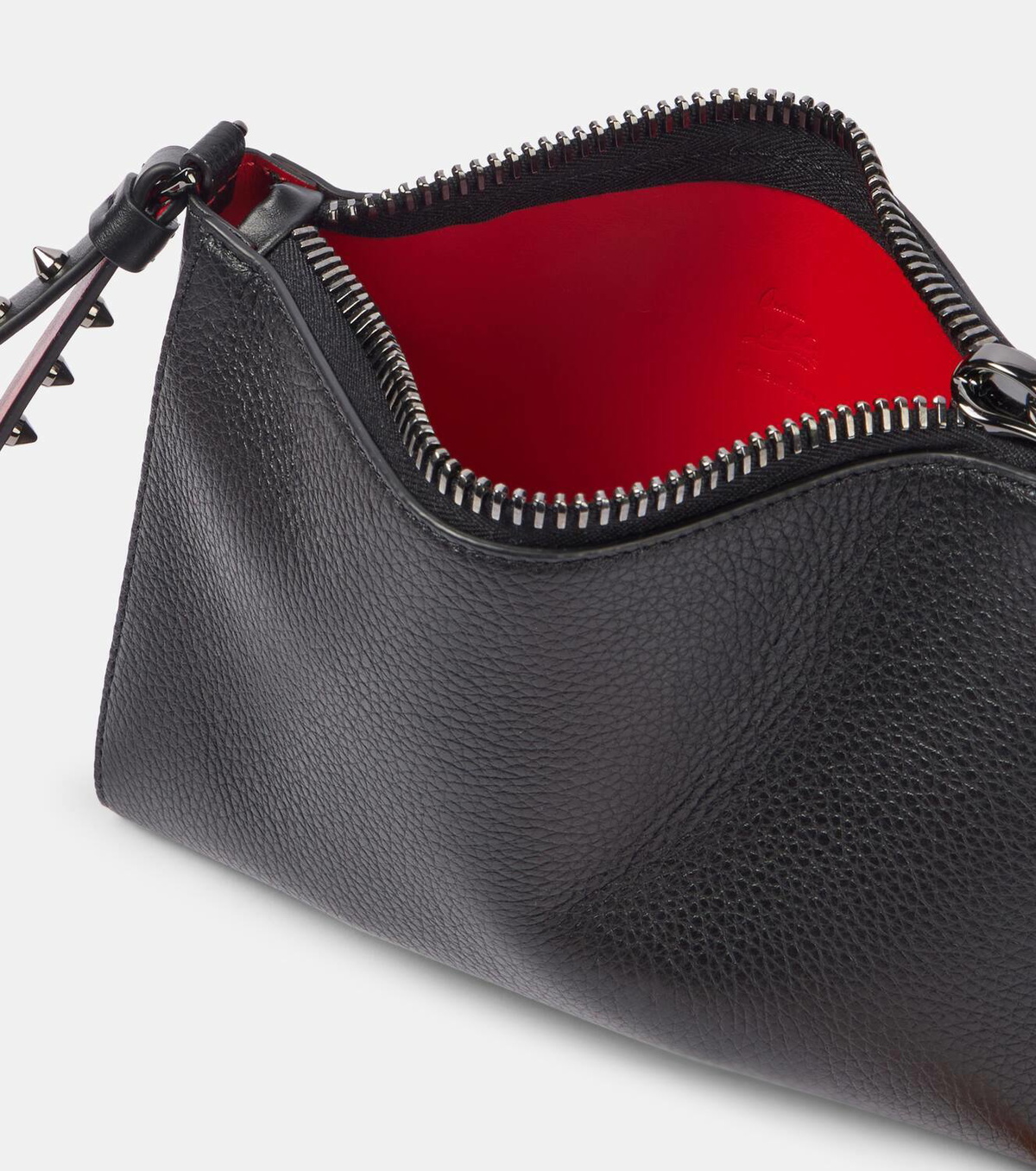 Christian Louboutin Cabata Mini studded leather pouch