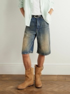 Red Wing Shoes - Pecos Suede Cowboy Boots - Neutrals