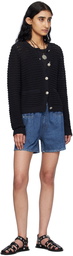 rag & bone Black Marlee Cardigan