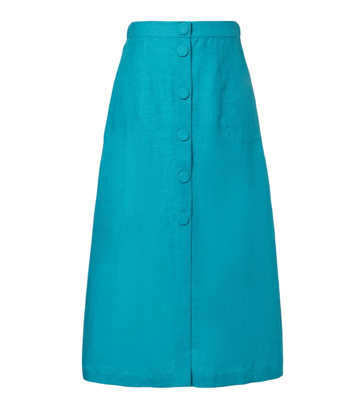 Photo: Eres Amusante linen midi skirt