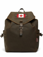 DSQUARED2 Canadian Flag Canvas Backpack
