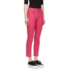 Rag and Bone Pink Ankle Cigarette Jeans