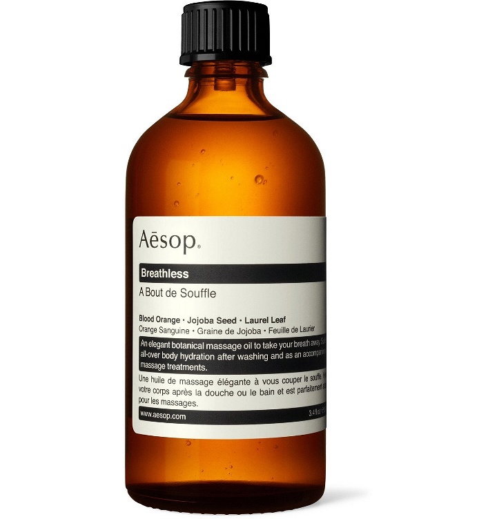 Photo: Aesop - Breathless Body Oil, 100ml - Colorless