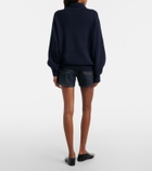 Khaite Danya denim shorts
