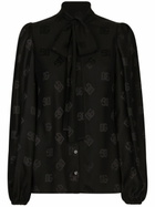 Dolce & Gabbana DG-Jacquard Silk Shirt