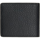 Maison Margiela Black Four Stitches Wallet