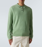 Le Kasha Crete cashmere polo sweater