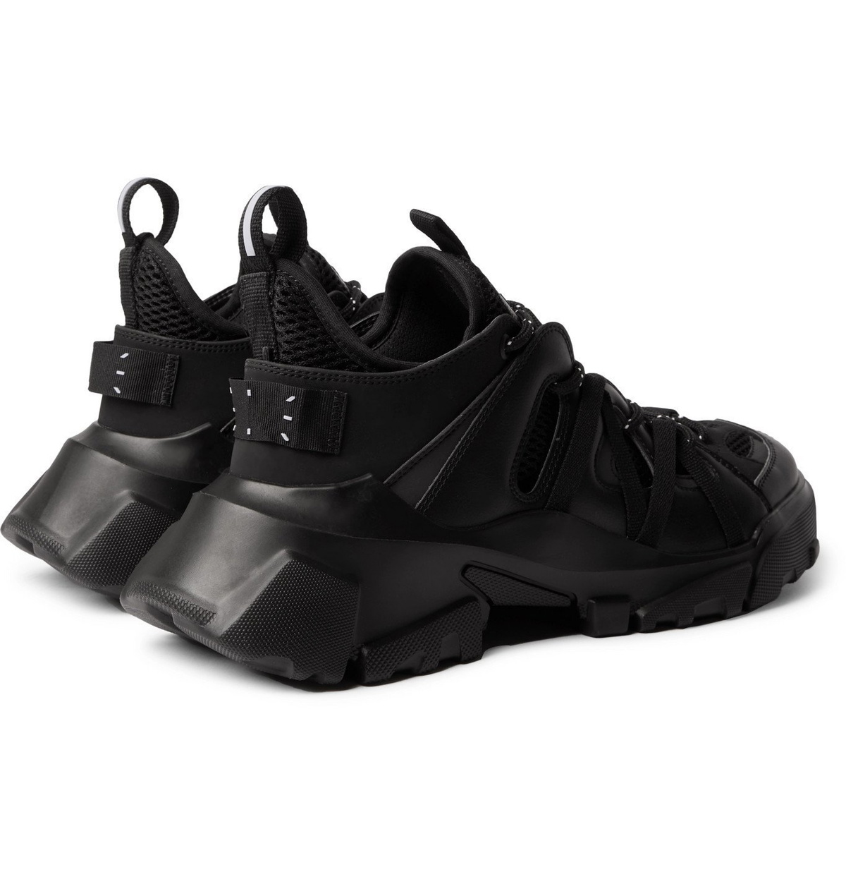 MCQ - Orbyt Descender 2.0 Mesh and Faux Leather Sneakers - Black McQ ...