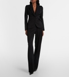 McQueen Single-breasted wool jacket
