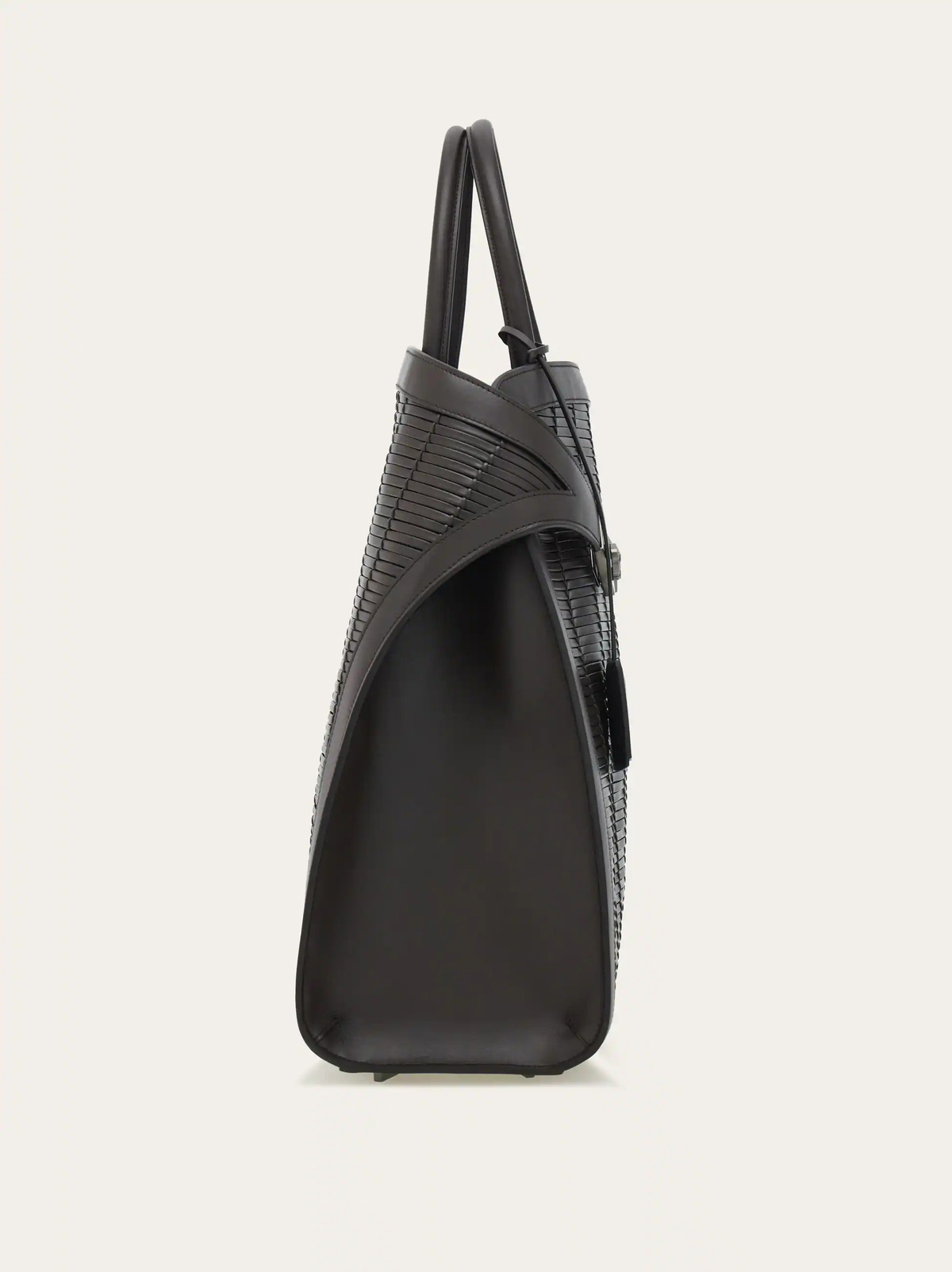 Ferragamo Mens Hug tote bag in Brown