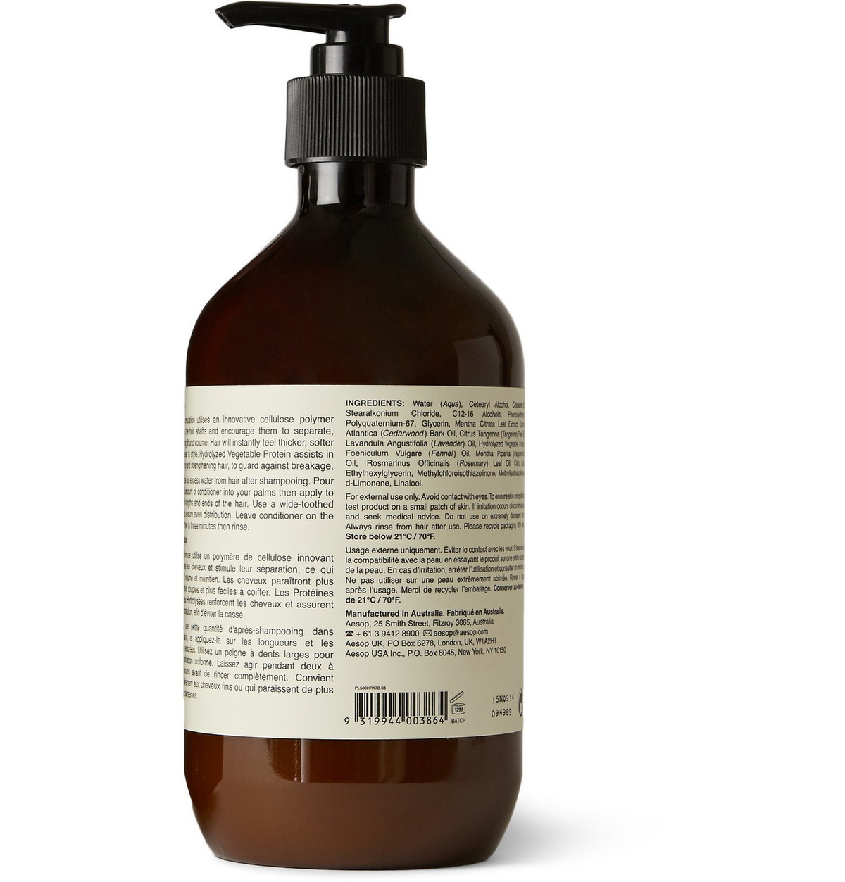 Aesop Volumising Conditioner, 500ml Colorless Aesop