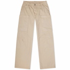 Palm Angels Men's Cargo Pants in Beige