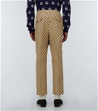 Gucci - GG cotton-blend pants