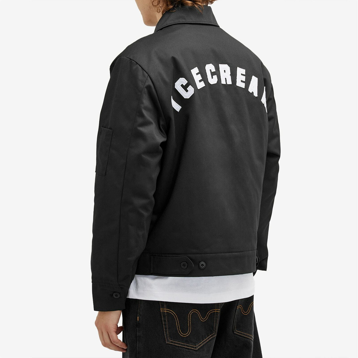 ICECREAM Men's Work Jacket in Black ICECREAM
