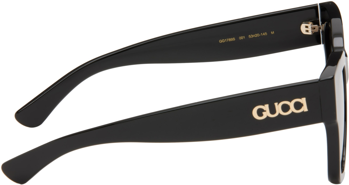 Gucci Black Butterfly Frame Sunglasses