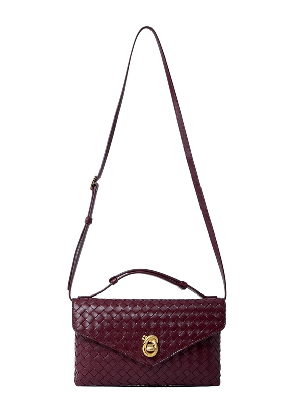 Photo: Bottega Veneta Knot Lock Crossbody Bag