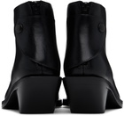 Ann Demeulemeester Black Kay Pointy Medium Heel Ankle Boots