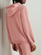 God's True Cashmere - Wanderer Embellished Cashmere Hoodie - Pink