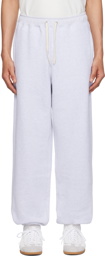 Recto Gray Embroidered Sweatpants