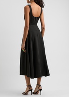 Odd Muse The Ultimate Muse Jersey Midi Dress Black