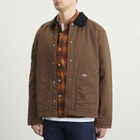 Dickies Men's Union Barn Jacket in Timber Brown