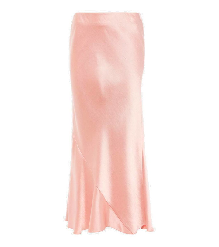 Photo: Dorothee Schumacher Slouchy Elegance satin midi skirt